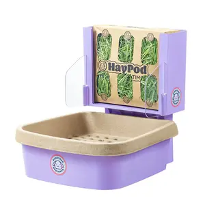 BunnyDad BunnyLet Rabbit Litter Box + Hay Feeder System