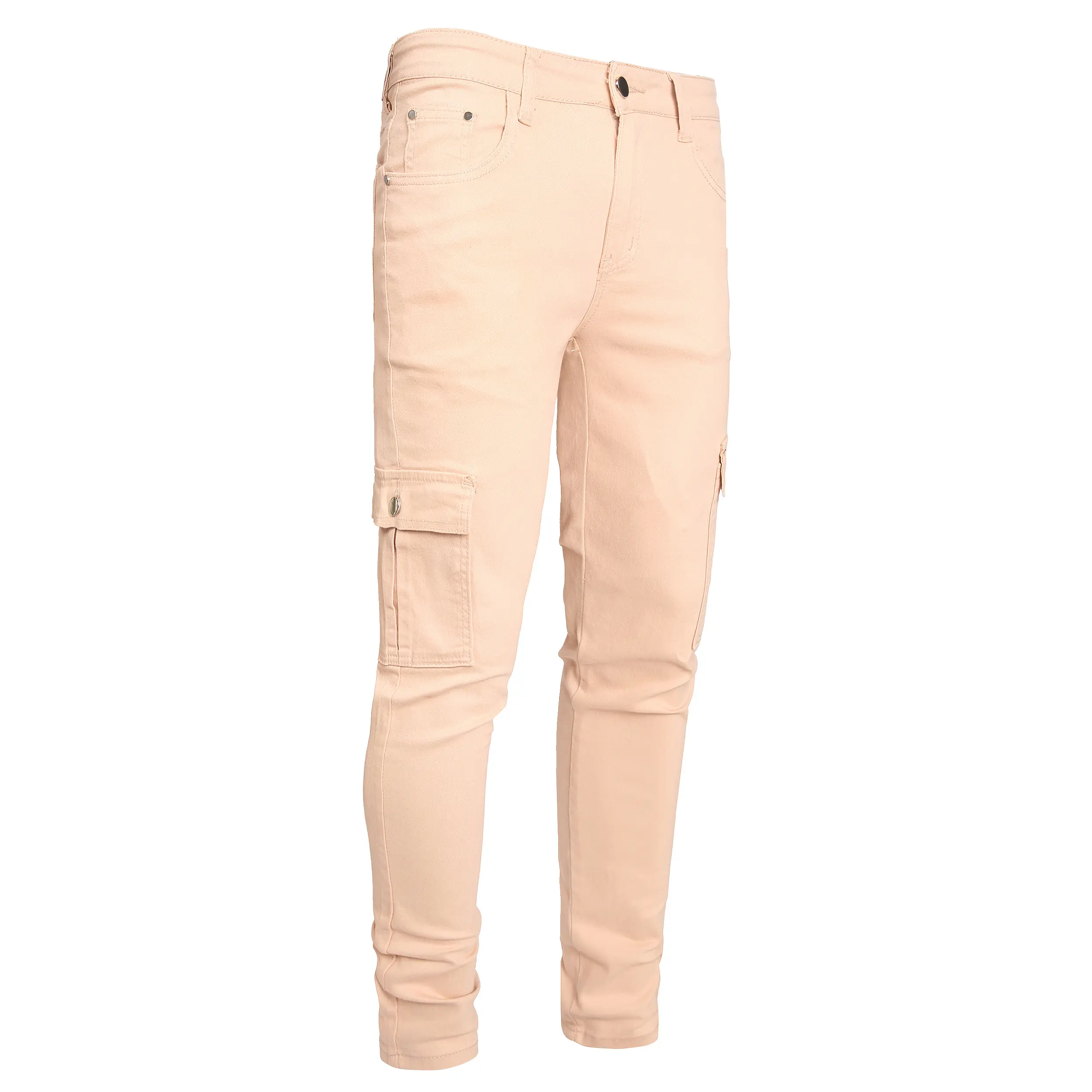 JUNBAOSS Jeans for Men, Stylish Plain Tight Jeans, Skinny Fit Tapered Leg Pants in Soft Cotton, Zipper, Personalized, Stretchy, Hipster, Casual, Distressed, Pocket, Fashion Apparel, Black Jeans, Denim
