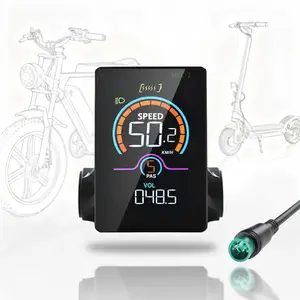 Smart LCD Electric Bicycle Display M5c-2 Ble, Waterproof 5pin Interface, Bluetooth-compatible APP Support, Suitable for E-Bikes & Scooters