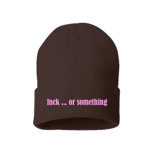 luck ... or something beanie