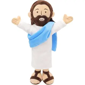13″ Jesus Plush — Soft Stuffed Savior Doll for Easter, Christmas & Church Keepsake