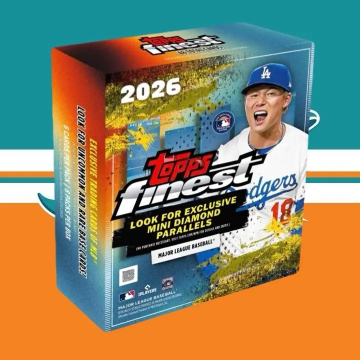 2026 Topps Finest Baseball Exclusive Mega Box