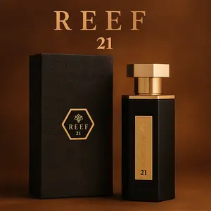 Reef 21 Luxury Unisex Perfume – Eau de Parfum 100ml | Notes of Red Berries, Cedarwood, Amber & Patchouli | Juicy, Earthy, Long-Lasting Scent | Premium Boutique Fragrance by Reef Perfumes