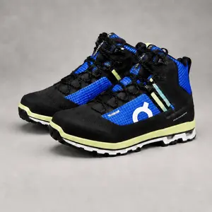 On Cloudalpine Waterproof Hiking Boots – Cobalt | Men’s Trail Hiking Shoes | Swiss Engineering