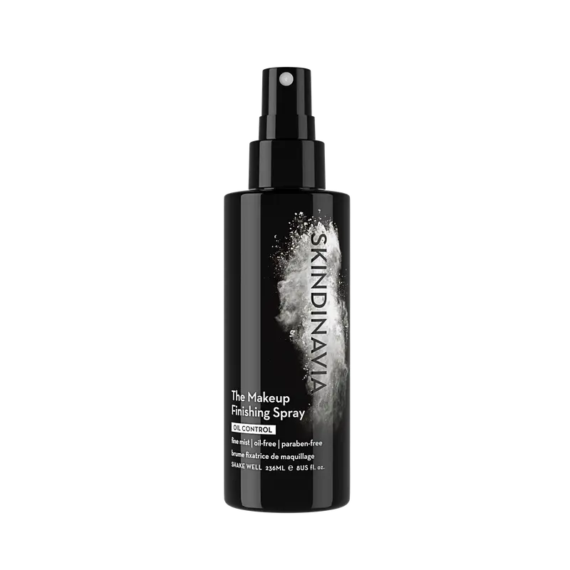 Skindinavia The Makeup Finishing Spray Oil Control 8oz 16HR Wear Fast Drying for Oily Skin Waterproof SmudgeProof MUA Approved Hypoallergenic Flawless Setting Spray