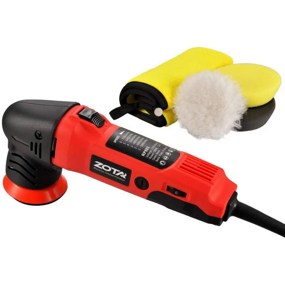 Orbital Polisher - 3" Dual Action Mini Polisher Kit with 13.1 ft Cord for  Detailing