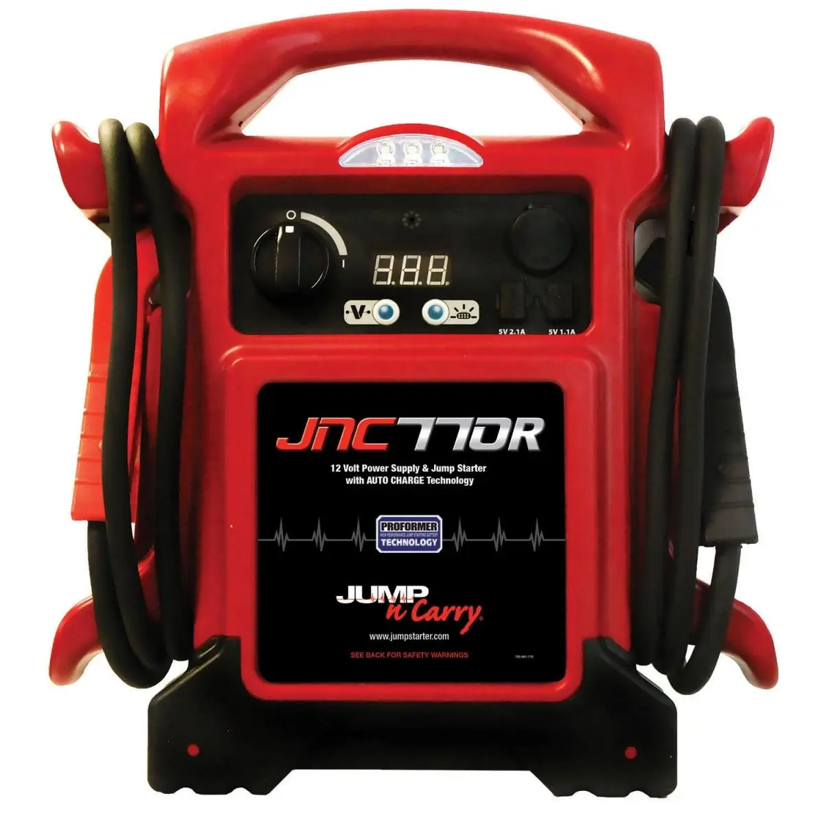 212 MAIN 12V Premium Powerbank Jumper - 1700A High A Peak, 425A Cranking, Automatic Charging, 12VDC Outlet, 68 Inches, Automotive Vehicle Accessory, Large Appliance Parts, Tools and Gadgets, 1700 Peak Amps