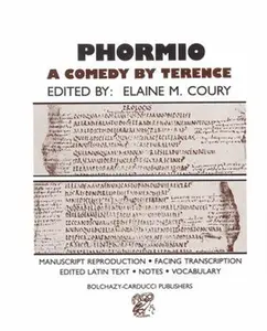 USED-Phormio: A Comedy by Terence by Elaine M. Coury (Paperback)
