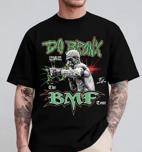 Limited Edition Charles "Do Bronx" Oliveira Black Shirt , Vintage Charles Oliveira Graphics Tee, Boxing Tee , For Men And Women