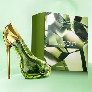 1.01oz High Heel Styling Rose Jamine Eau De Parfum Spray Natural Fragrance Perfume Lasting And Charming Personal Parfum For Women And Girls