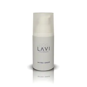 MATRIX Serum - LAVI Cosmetics - Advanced Anti Aging Skin Care - High concentraion patented active ingredients. Matrixyl3000, Vitamin E, Hyaluronic Acid, and Squalane. Wrinkle repair and prevention. Increases collagen and elastin production.