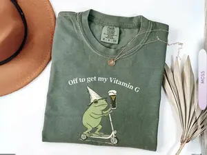 Comfort Colors St Patrick's Day TShirt, Beer Frog Vitamin G Tee, Guinness Irish Irish Pub Party Tee, March 17 St Paddy's Funny Gift