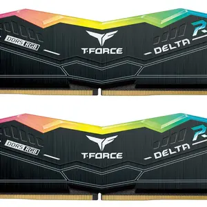 Team T-Force Delta RGB 32GB (2 x 16GB) 288-Pin PC RAM DDR5 6000 (PC5 48000) Desktop Memory Model FF3D532G6000HC30DC01
