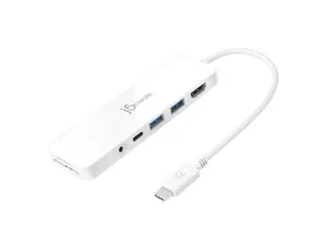 j5create USB-C® Multi-Port Hub with Power Delivery