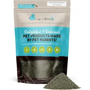 Organic Kelp Powder for Dogs & Cats, 16-oz - Iodine Rich for Thyroid, Digestive & Immune Health - Dried Sea Kelp for Dogs - Seaweed Powder Supplement