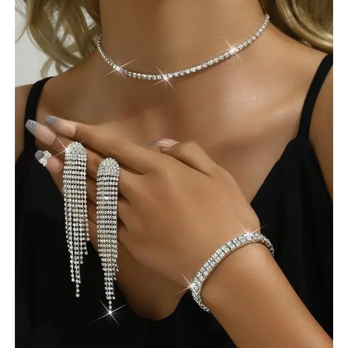 9238 silver three piece set