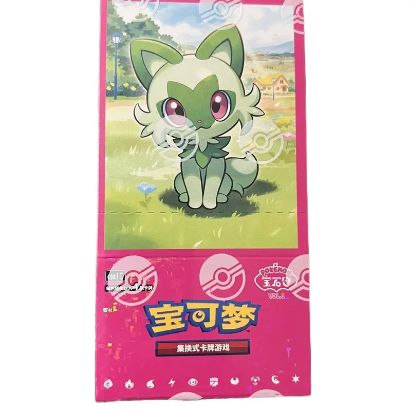 Pokmon Gem Pack Vol 1 Booster Box - 15 Packs Simplified Chinese Rare Pulls  Inside Collectible Trading Card Game - TikTok Shop