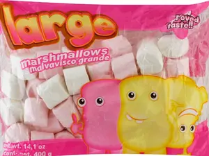 MI DULCE MEXICO PINK & WHITE LARGE MARSHMALLOWS