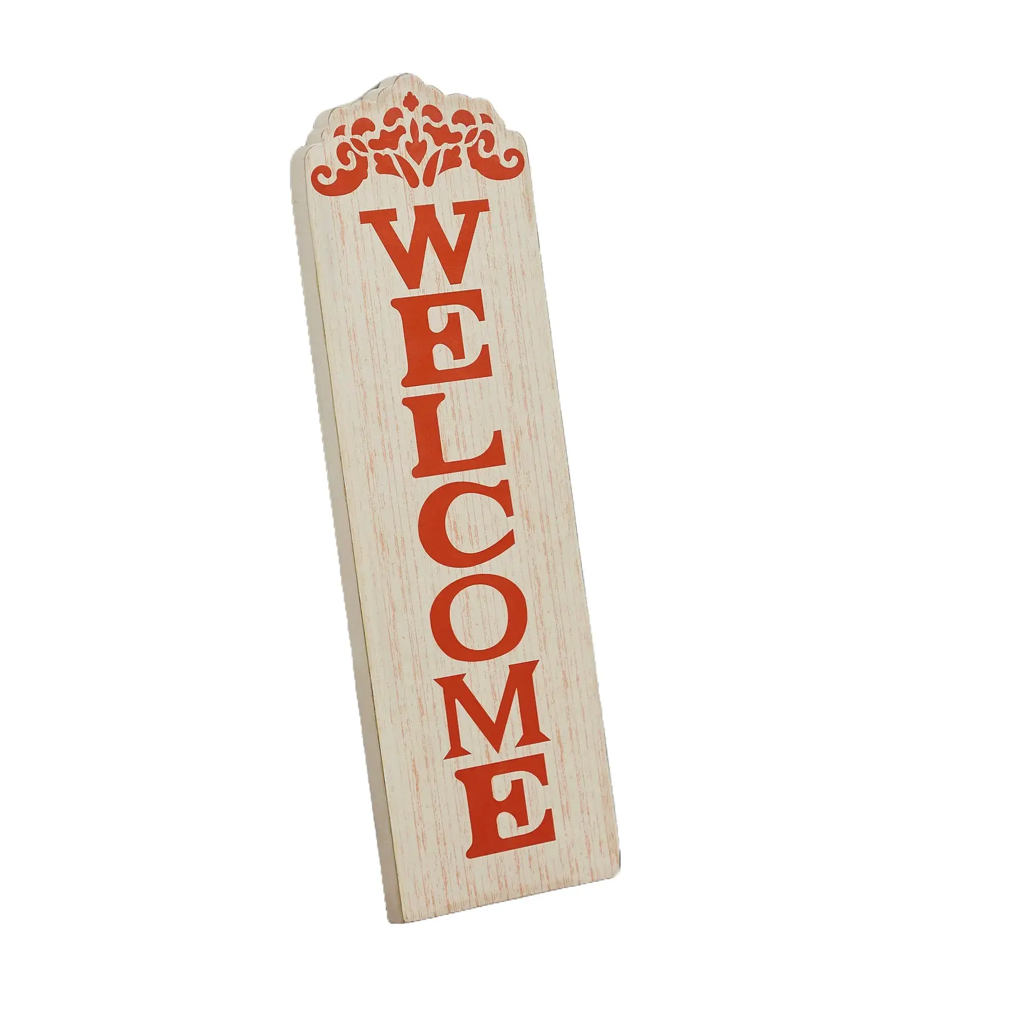 Fall Welcome Wooden Porch Sign – Vertical Autumn Entryway & Front Door Decor
