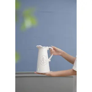 6" x 5" x 9" Louis Fleur-De-Lis Pitcher