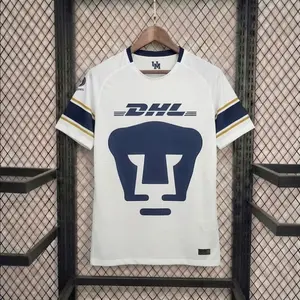 [Hot Jersey] - Pumas UNAM 2017-18 Home Soccer Jersey - Full Print Logo