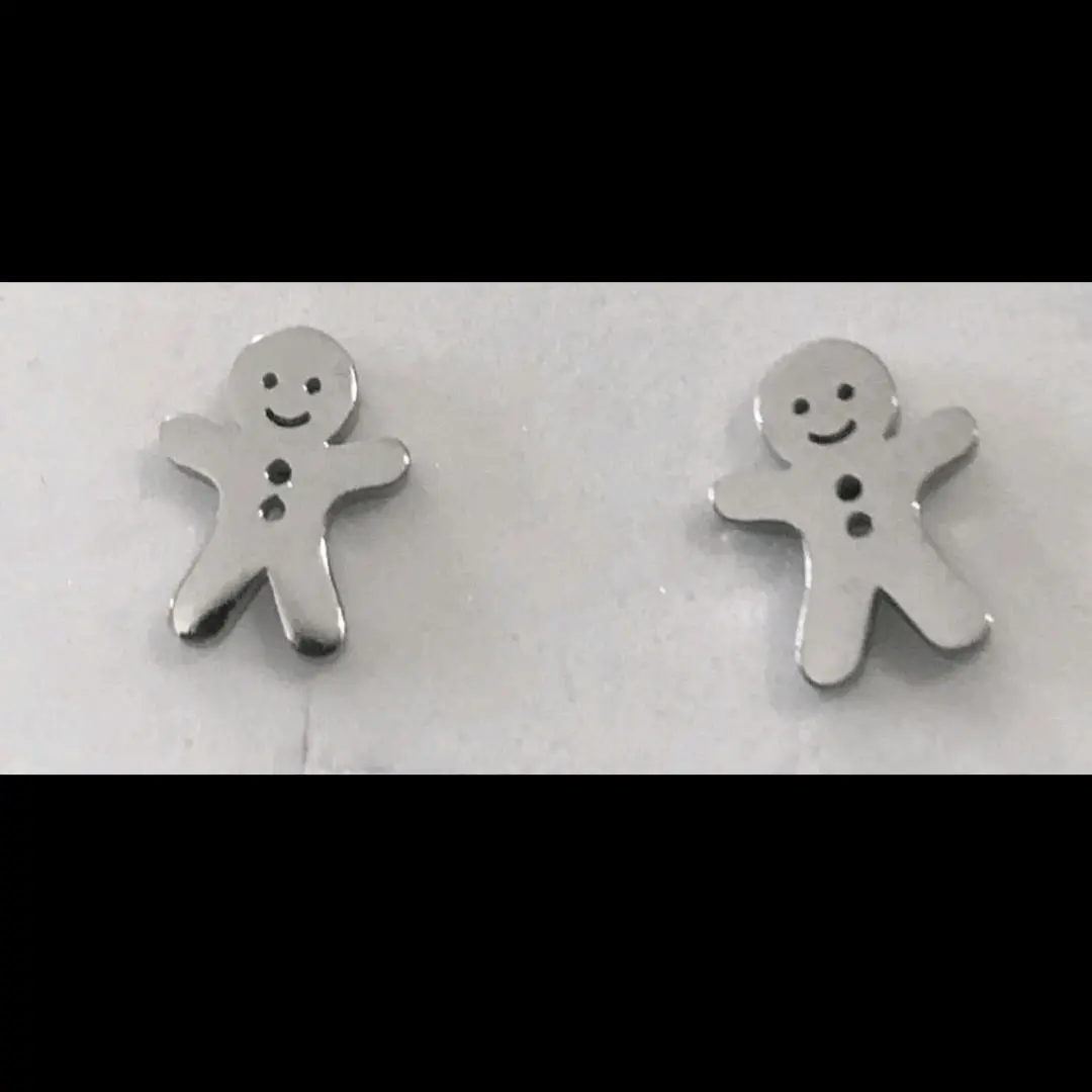 Gingerbread Cookie Earrings