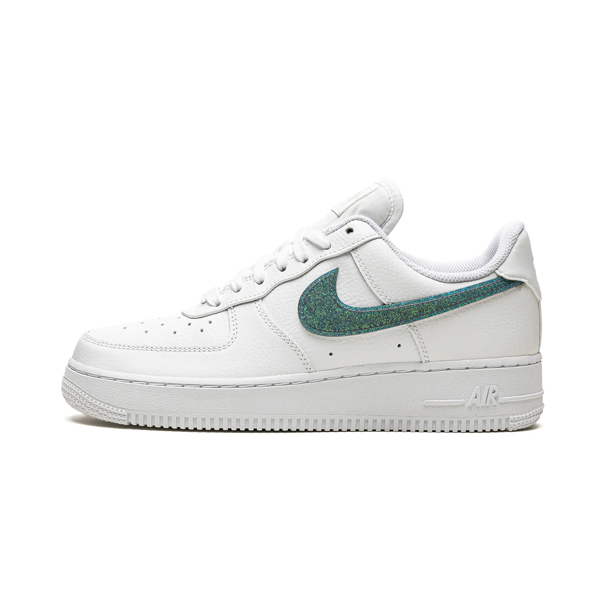 AIR FORCE 1 '07 ESS WMNS "Glitter Swoosh - Celery" DH4407 100