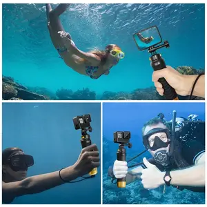 Underwater Buoyancy Selfie Stick Rod Floating Hand Grip Quick Release Mobile Phones Buoyancy Bars Camera Stabilizer Camera Mount