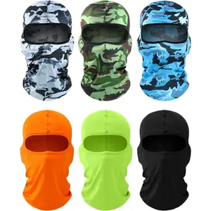 6Pcs Ski Mask Cover Balaclava Full Face Mask Summer Face Cover UV Protection Balaclava Men Women Outdoor Sports tiktokshopspringglowup