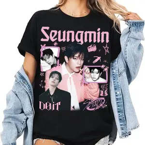 Seungmin Kpop Shirt, Vintage Seungmin Stray Kpop Shirt