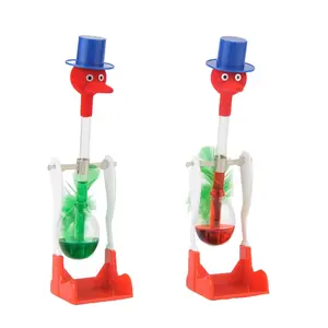 Drinking bird, Magic Drinking Bird Toy,Non Stop Liquid Drinking Glass Bird, Perpetual Motion Science Original Novelty,1PCS stress  relief