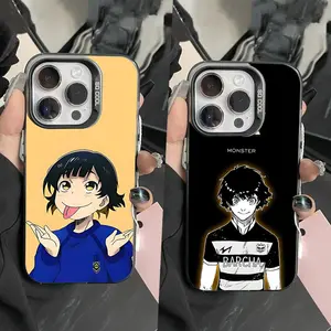 Colorful Style soccer anime B-Bachira Meguru Phone Case for iPhone 17/16/15/14/13/12/11/Pro/ProMax/Plus/17Air/Xsmax/E, Featuring a Shockproof Matte Back, Anti-Fall, Ultra-Thin, luxury fashion, Cute Phone Case, Perfect for daily use, Special Christmas gift