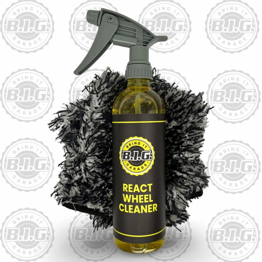 React Wheel Cleaner and Cyclone Wheel Mitt