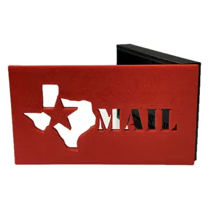 Texas Star Mailbox Flag - Durable & Easy Install for Stone & Brick