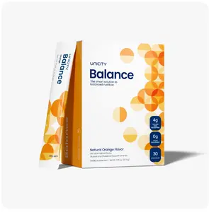 Unicity Balance Natural Orange - Natural Flavor No Artificial Additives Versatile for Beverages & Desserts