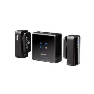 Udfine Mic Active, Wireless Lavalier Microphone with Magnetic Clip & Voice Filter For iPhone, Type C Android Smartphone, Vlog Video, Recording, Content Creation Zero Sensation Travel howireless usb-c Wireless Microphone USB Microphone Bundle micrófono