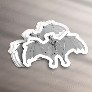 Bat X-Ray Sticker
