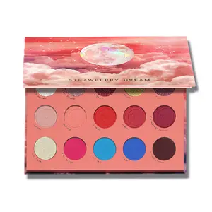 Lunar Beauty Strawberry Dream Color Palette - 15 shade palette