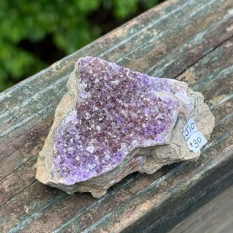 Amethyst Geode (J10) - Natural Crystal Cluster Specimen