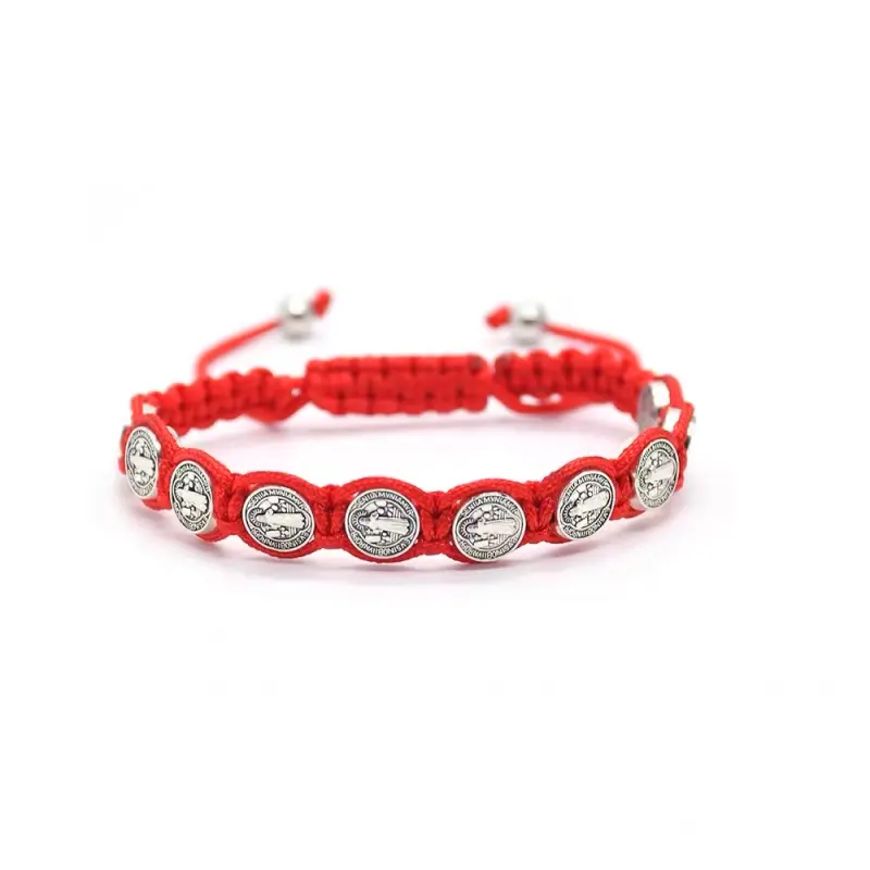 Fashionable alloy red string bracelet for women$men,Lucky Red Rope for the Year of the Horse 2026
