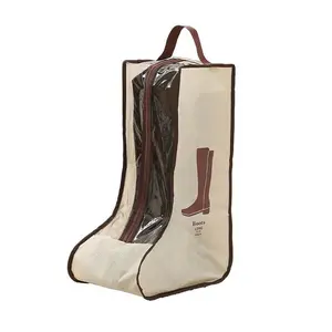 Boots Storage Bag, Dustproof Moisture-Proof Long Boots Organizer, High Top Shoe Bags, Transparent Anti-Mold Season Change Solution