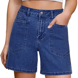 luvamia Jean Shorts Womens High Waisted Trendy Stretchy Denim Shorts Casual Summer Jorts with Pockets Concert Outfits