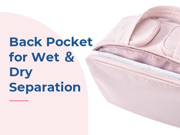 BAGSMART Crush 4-in-1 Puffy Multi-Functional Toiletry Bag for Women – Large Capacity Travel Organizer with 4 Compartments Outdoorfun Makeup Pouch TikTokShopHolidayHaul