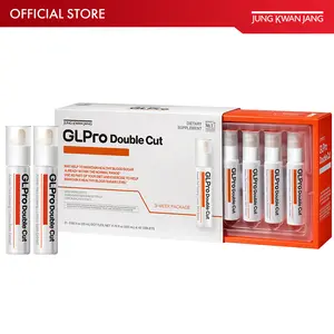 JUNG KWAN JANG GLPro-Double Cut - Official Product Pre & Post Workout Booster, GLP-1 Support for Men and Women - Korean Red Ginseng & Prebiotics (21 Count:1 Vial of Liquid + 2 Tablets)
