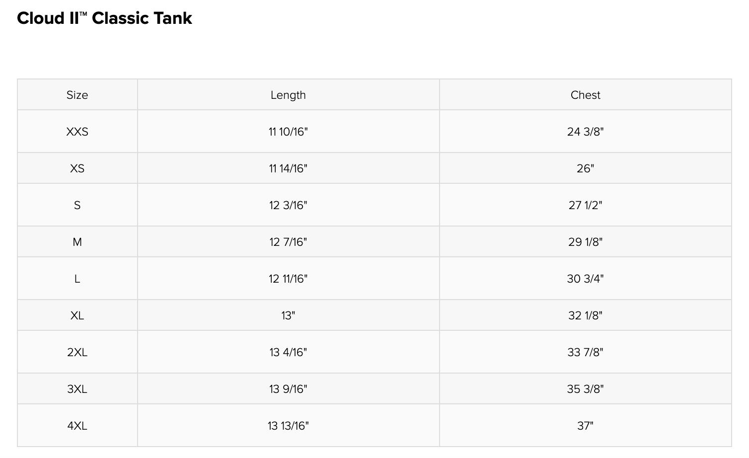Vitality Cloud II Classic Tank