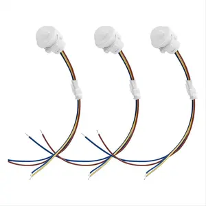 3 Packs Motion Sensor Light Switch, PIR Sensor Smart Detection Switch,Ceiling or Wall Mount Smart Light Switch