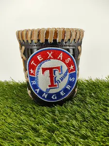 Pocket Coozie - Texas Ranger Blue Red Emblem