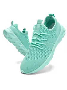 Men's Minimalist Lace Up Low Top Sneakers, 2025 New Style Casual Breathable Comfortable Sports Knitted Walking Running Shoes, All-match Basic Shoes for Daily Wear