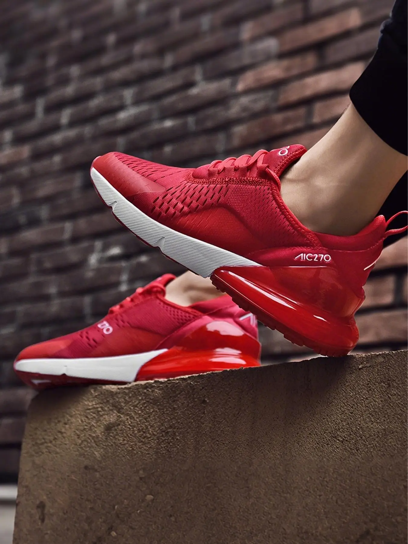 Unisex Outdoor Running Shoes, Couples' Sports Shoes for Daily Wear, Comfortable & Breathable Fabric, Air Cushion Design, Perfect Gift, Cushioned Running Sneakers, Sporty Running Shoes