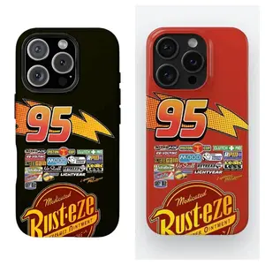 LIGHTNING MCQUEEN phone Cases For iPhone 12-17 Promax Pro Plus,It's a great gift for a good friend